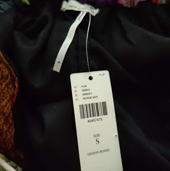 NWT SZ S Zora Off-The-Shoulder Dress By Floreat. - Picture 5 of 7